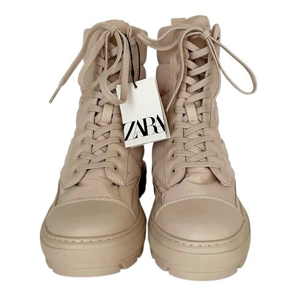 Zara Quilted Nylon Lace Up Boot  
HOST PICK - Picture 8 of 14